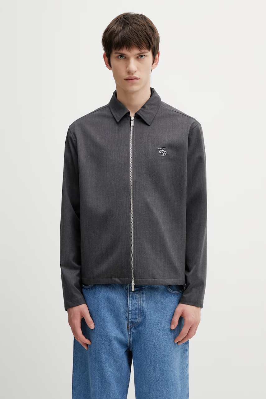 Filling Pieces Twill Wool kurtka przejściowa z dodatkiem wełny męska