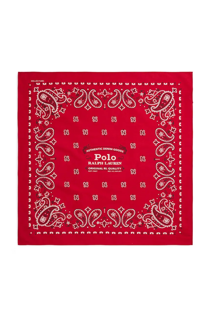 Polo Ralph Lauren COTTON-CLASSIC BANDANA apaszka bawełniana męska