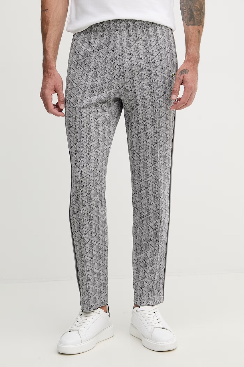 Lacoste spodnie dresowe z bawełną męskie