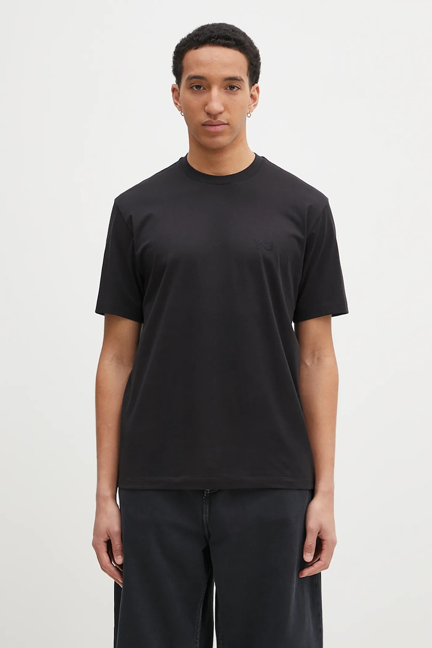 Y-3 t-shirt bawełniany Regular Short Sleeve Tee