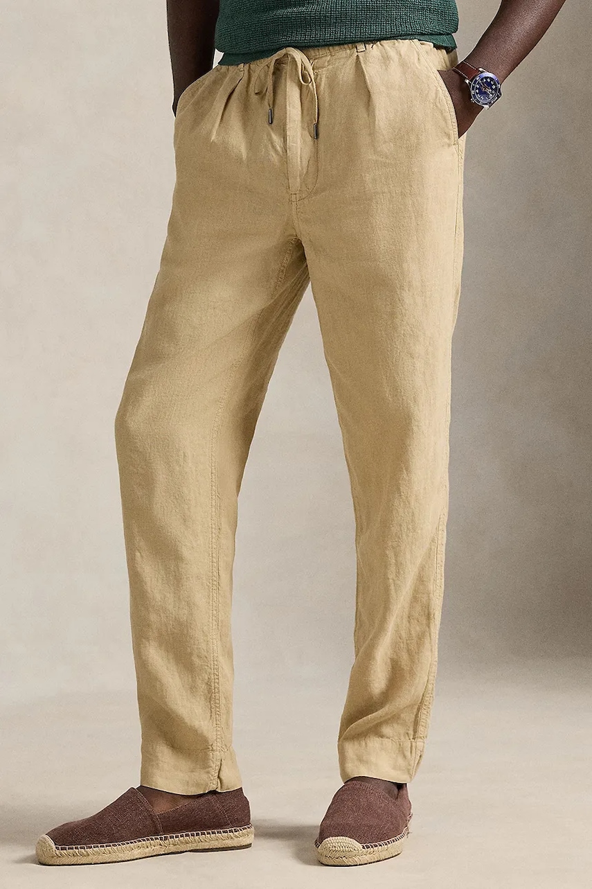 Polo Ralph Lauren spodnie lniane