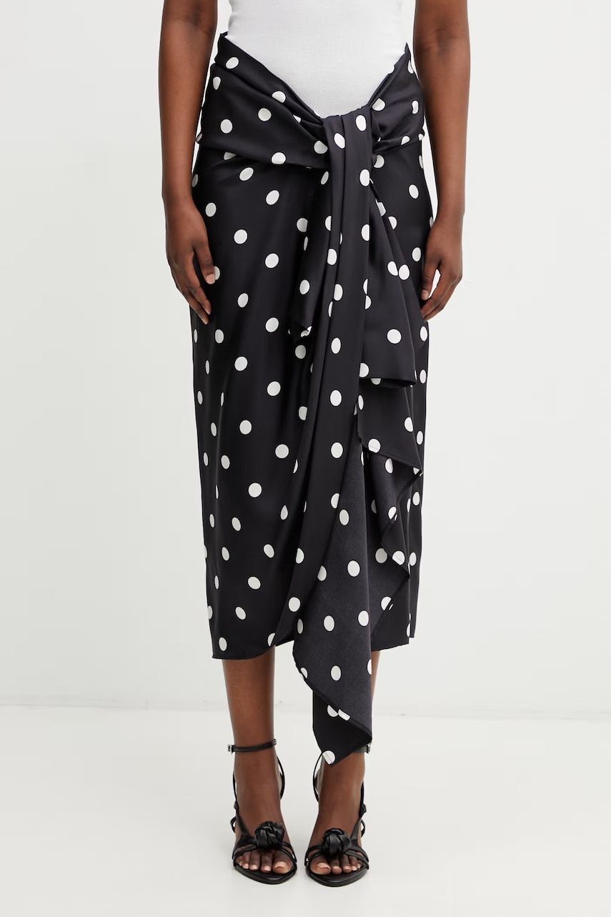 Sportmax Spxgentile spódnica jedwabna