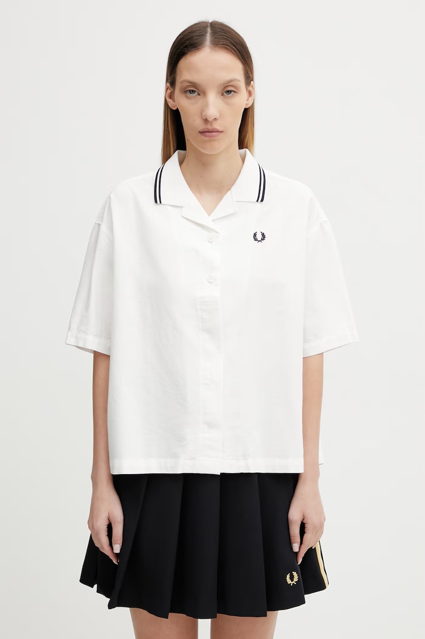 Fred Perry koszula bawełniana damska