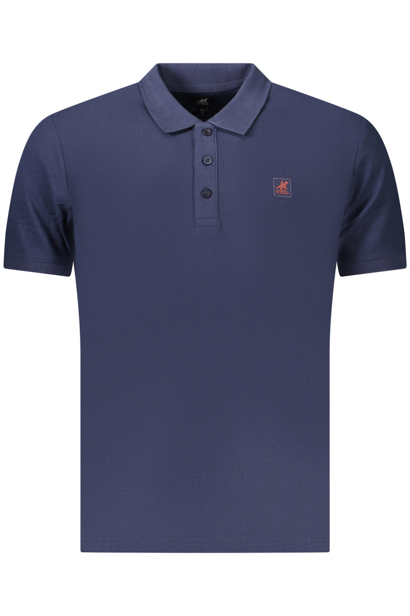 US GRAND POLO KRÓTKI RĘKAW MĘSKI NIEBIESKI