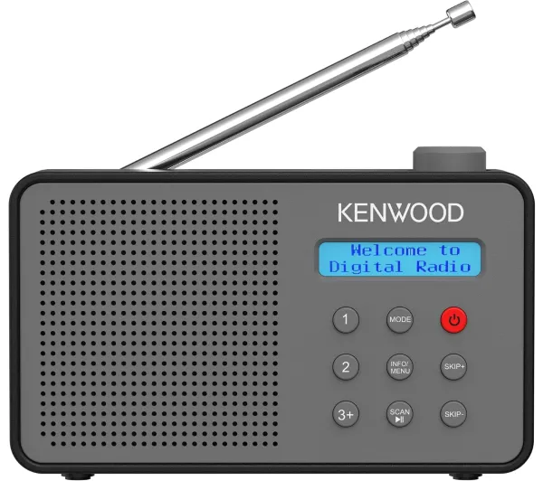 Kenwood CR-M25DAB-H Radio FM, DAB+ Bluetooth Szary