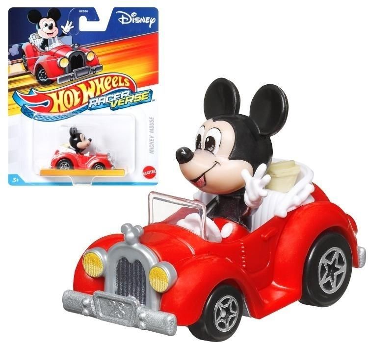 Hot Wheels auto Race Verse 164 Mickey Mouse - model lub pojazd