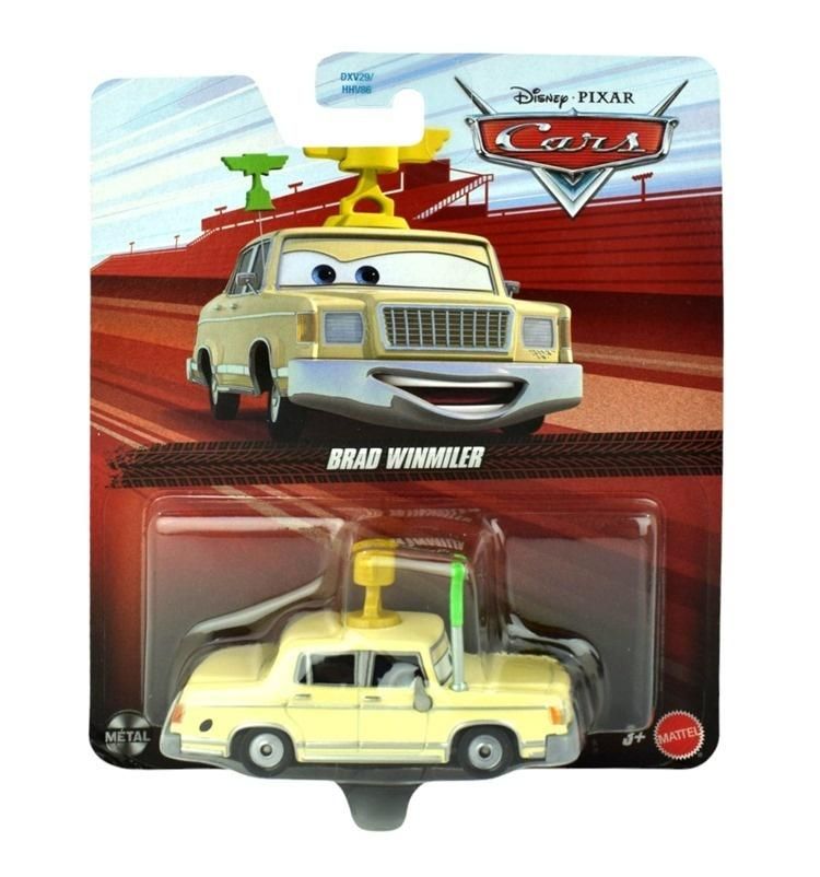 Mattel Cars 3 Auto Brad Wimmler - model lub pojazd
