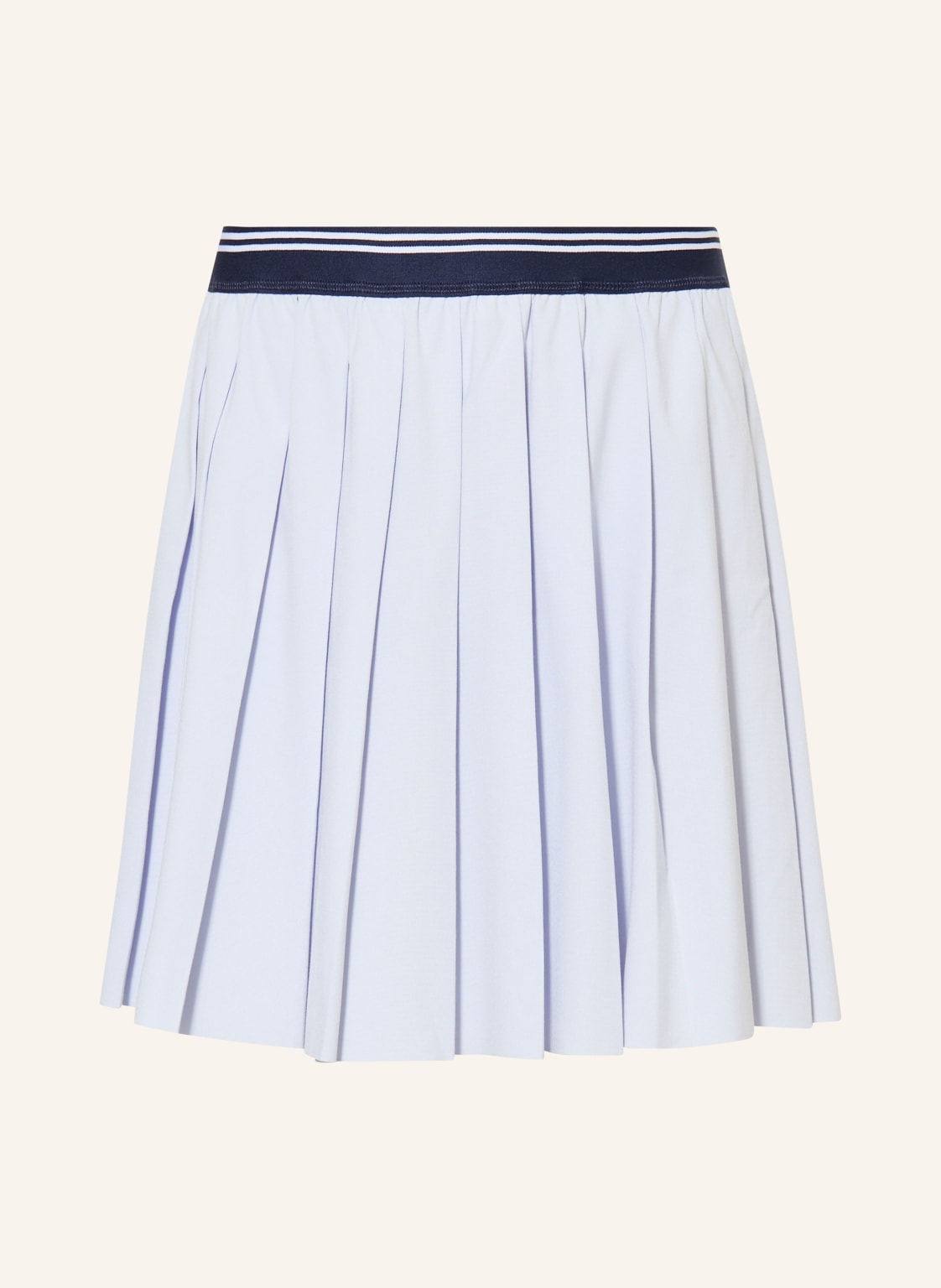 Lacoste Plisowana Spódnica blau