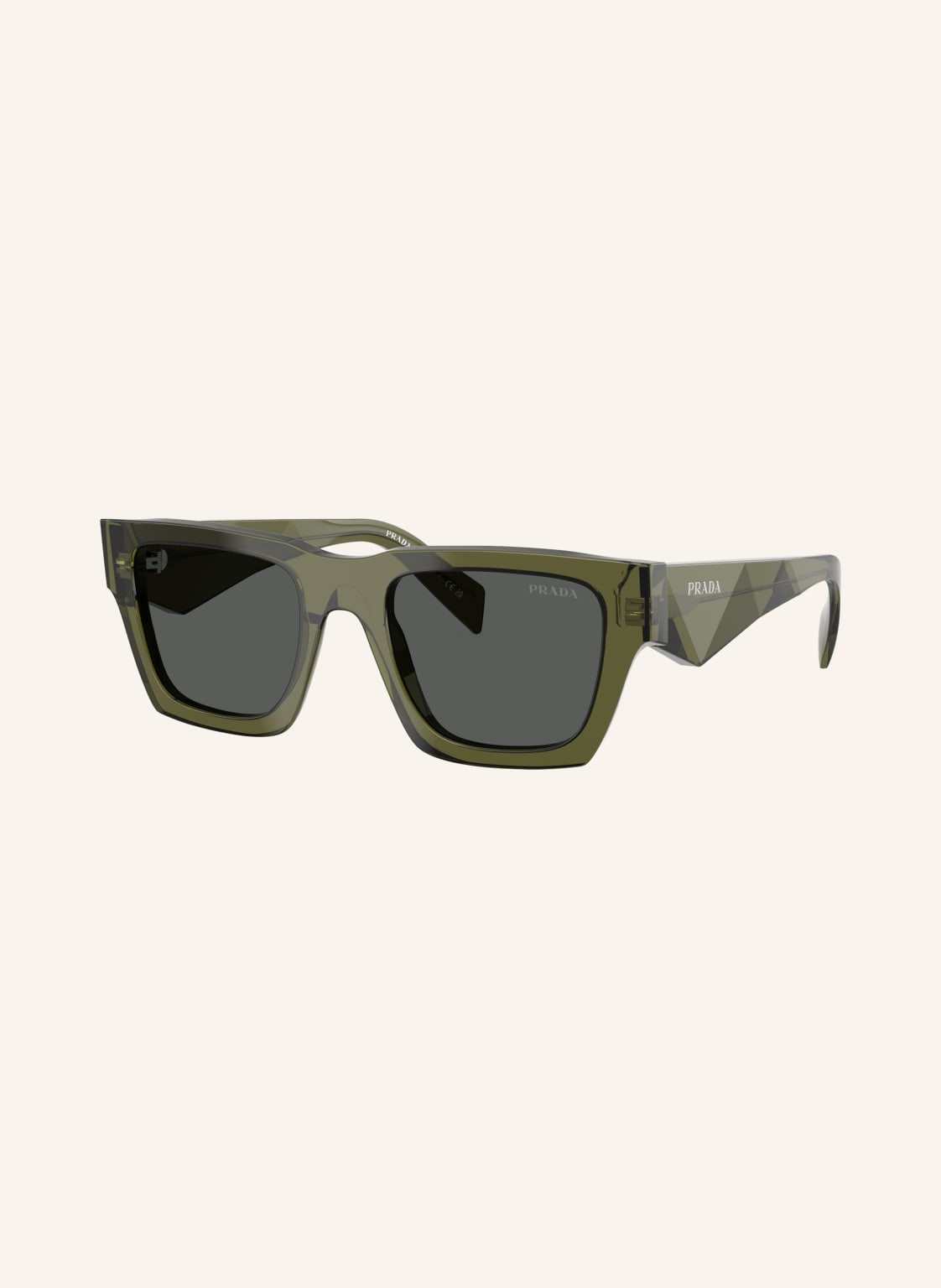 Prada Okulary Przeciwsłoneczne Pr a06sf gruen