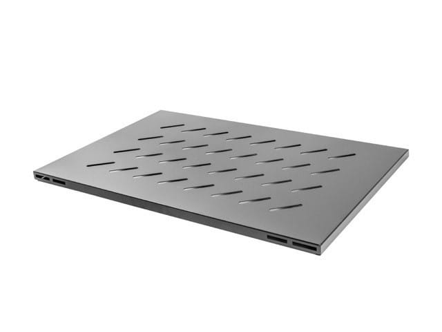 Lanberg Półka do szaf Open Rack 19'' 1000mm 1U czarna
