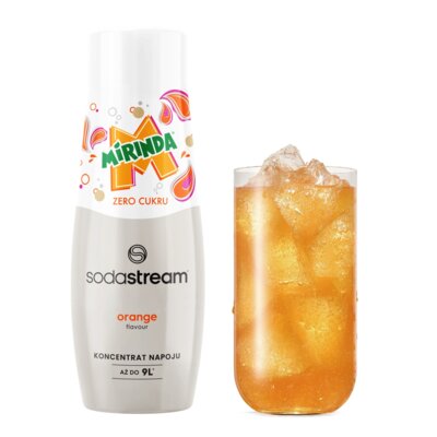 Syrop do saturatorów SODASTREAM Mirinda Orange Zero Cukru 440 ml