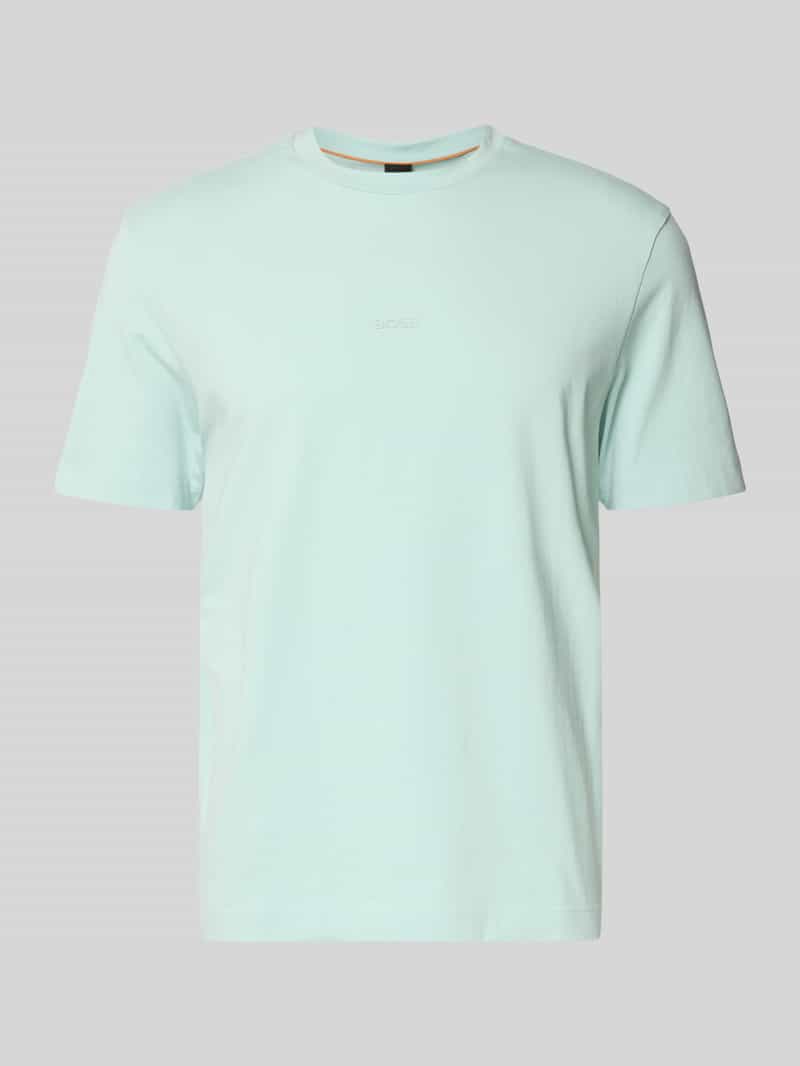 T-shirt o kroju relaxed fit z mieszanki bawełny model 'TCHUP'