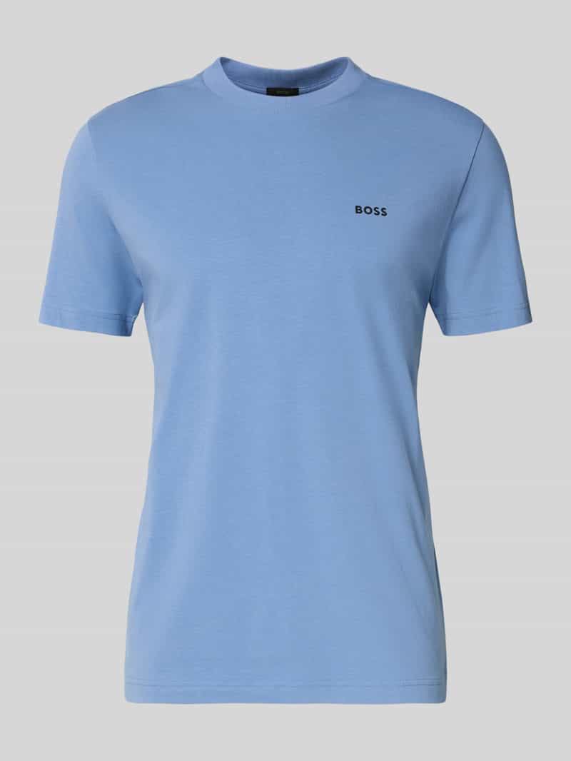 Regular Fit T-shirt z mieszanki bawełny model 'TEE'