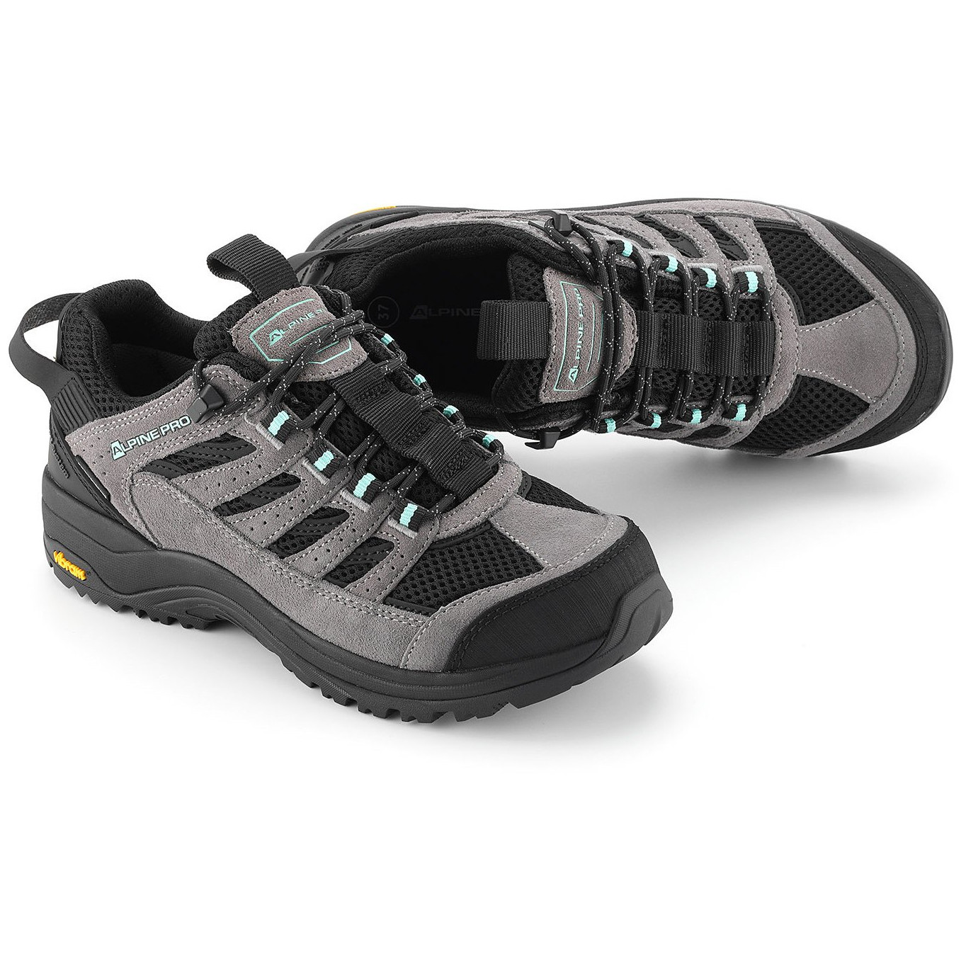 Buty trekkingowe Alpine Pro Rodane Rozmiar butów (UE): 38 / Kolor: szary