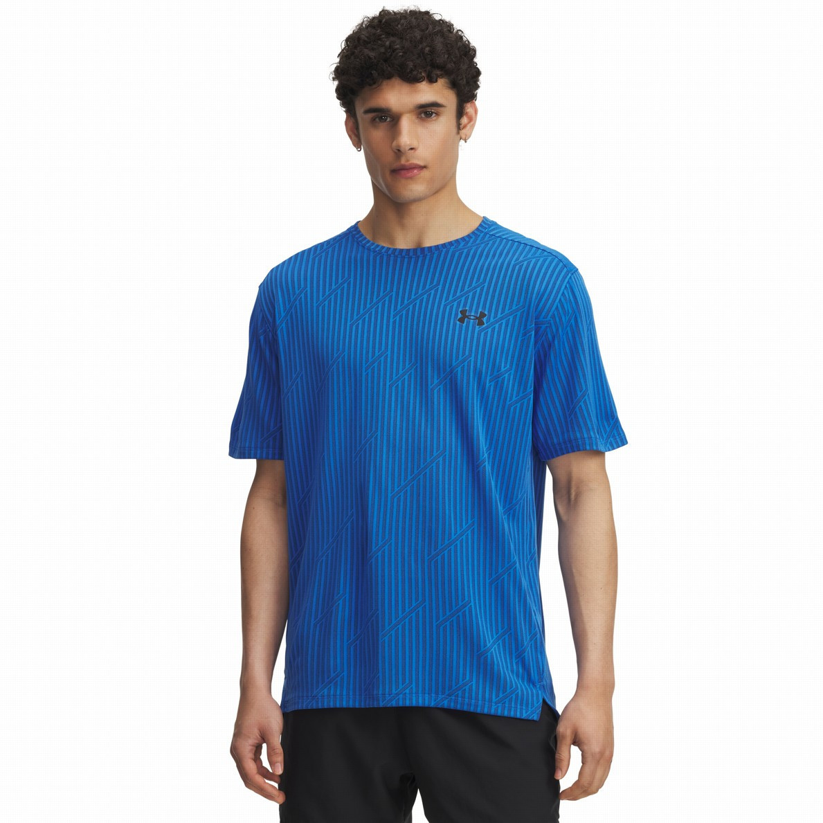 Koszulka męska Under Armour Tech Vent Jacquard Rozmiar: L / Kolor: niebieski