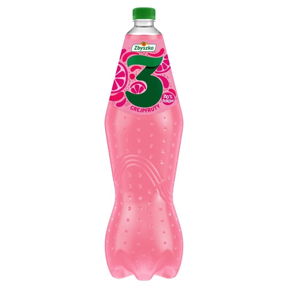 Zbyszko 3 Napój gazowany grejpfruty 1,75 l