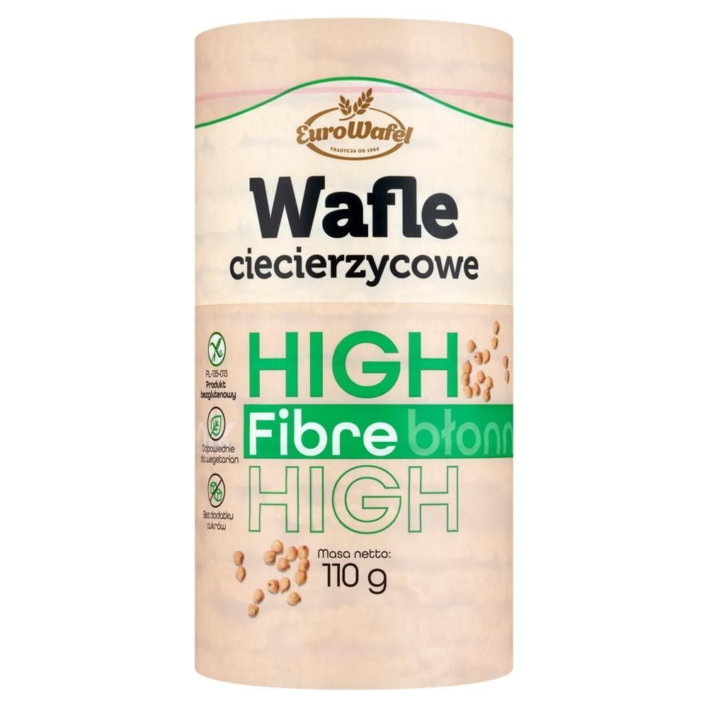 Eurowafel Wafle ciecierzycowe 110 g