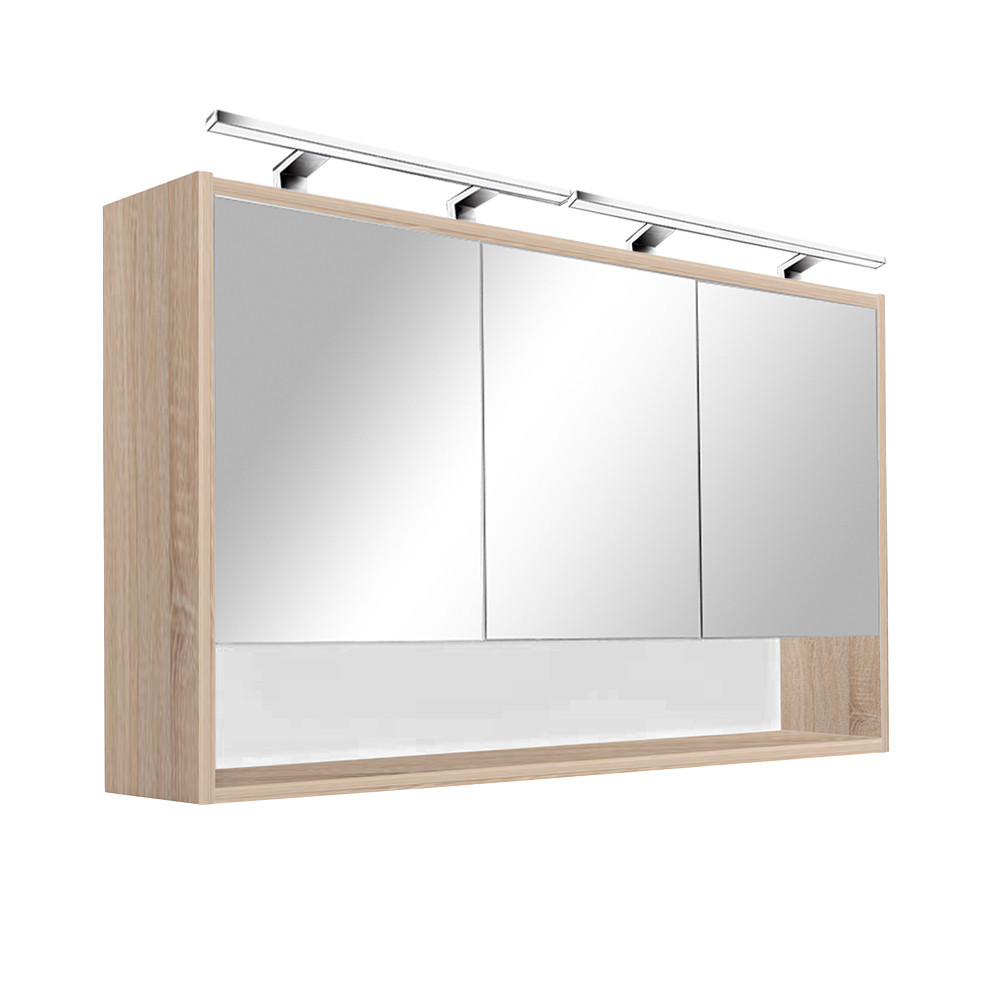 Leziter Szafka z lustrem górnym Luna 120, dąb Sonoma