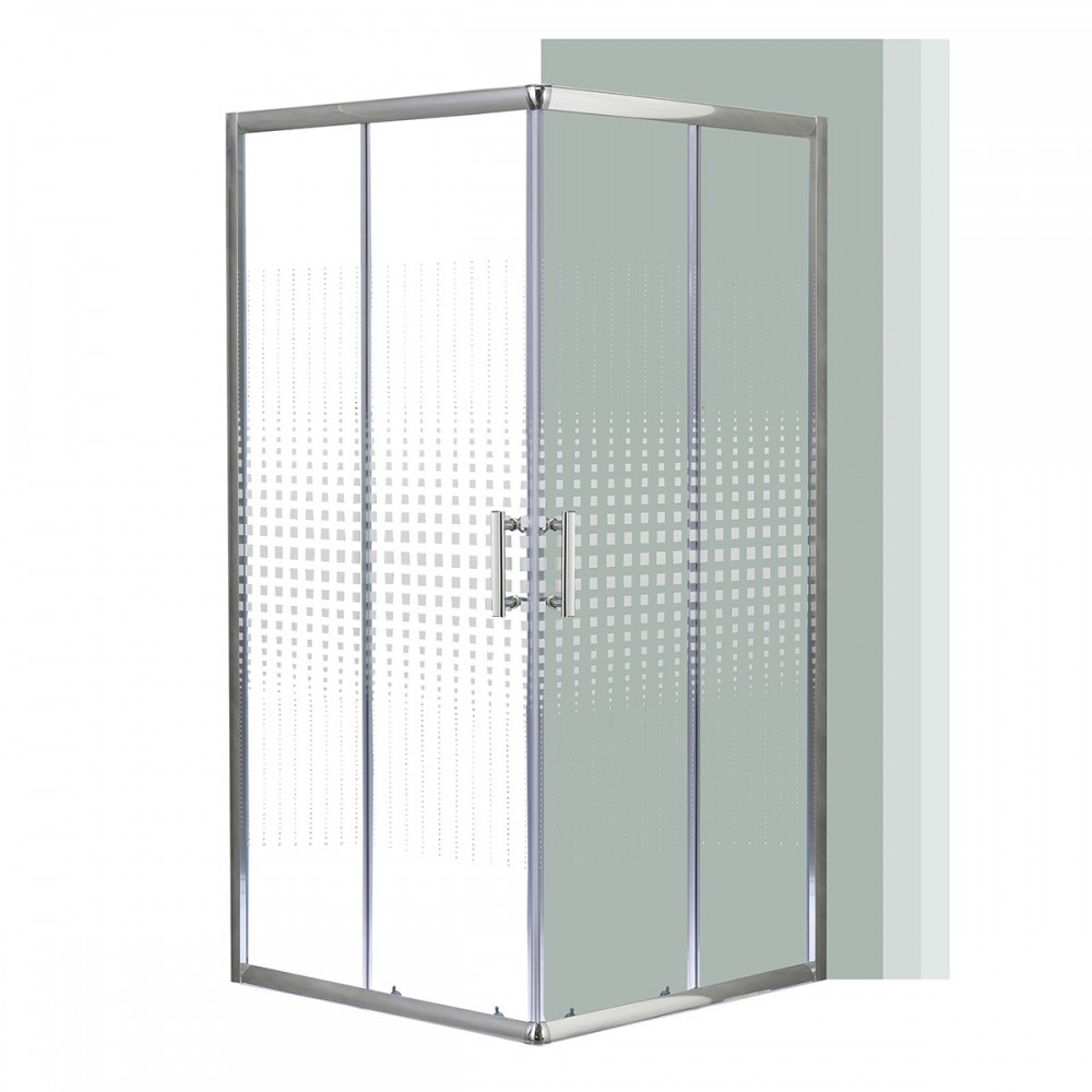Leziter Kwadratowa kabina prysznicowa Spirit Matrix 90x90 SM90A