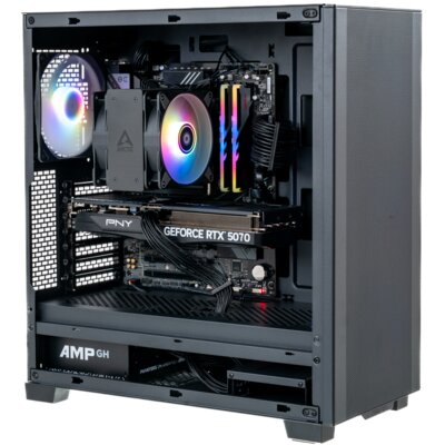 MAD DOG PHANTEKS-A08WR32WH R5-7500F 32GB RAM 1TB SSD GeForce RTX5070 DLSS 4 Wi-Fi Windows 11 Home