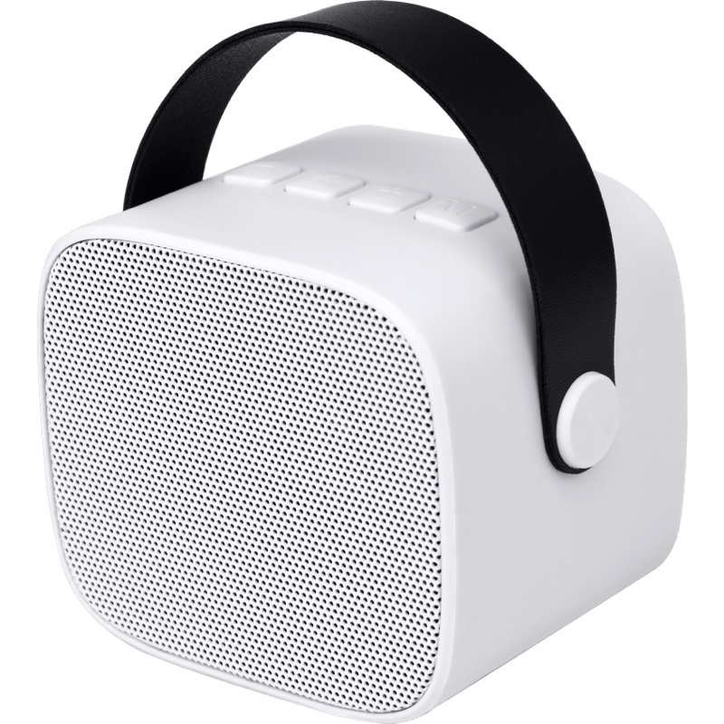 Zestaw Karaoke Party Z Głośnikiem Bluetooth 15W i Dwoma Bezprzewodowymi Mikrofonami Bigben Biały