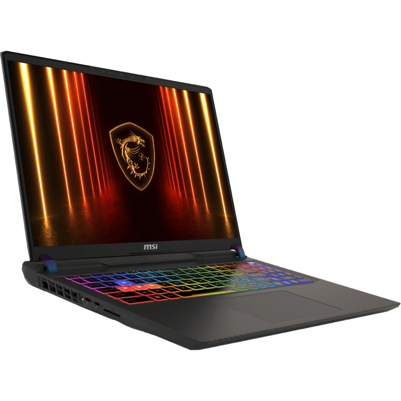 MSI Vector 16 HX AI A2XWHG-255PL (Intel Core Ultra 9 275HX, RTX 5070 Ti, 16GBx2, Wi-Fi 7) Szary