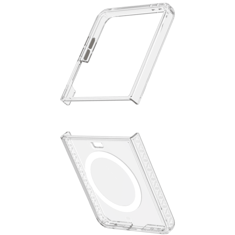 Etui Force Case DUO SAMSUNG GALAXY Z FLIP 7 z dożywotnią gwarancją BB Transparentny