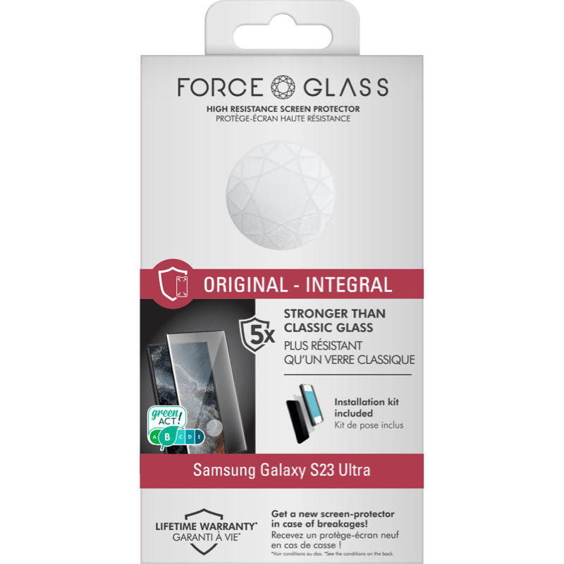 Szkło ochronne Force Glass Original Samsung Galaxy S23 Ultra BB Transparentny