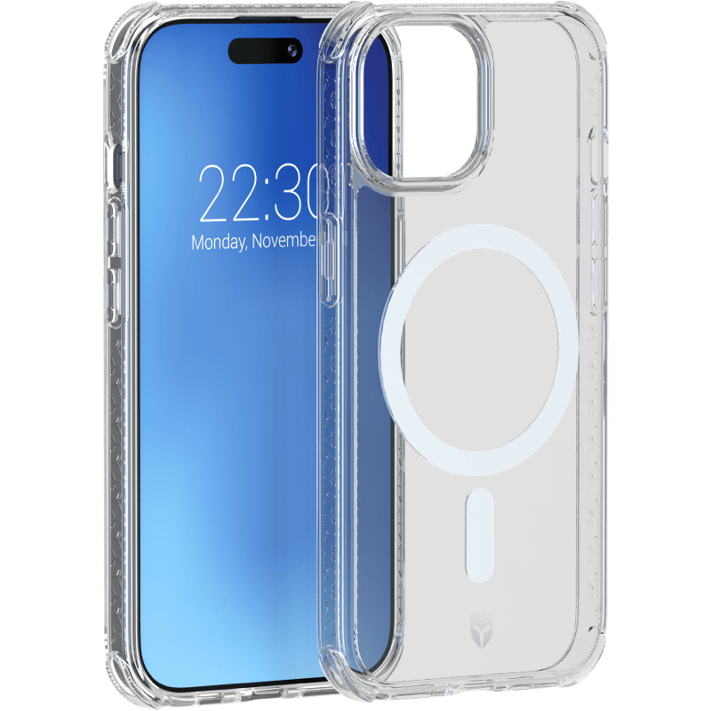 Etui Force Case AIR MAGSAFE iPhone 15 Plus transparentne BB Transparentny