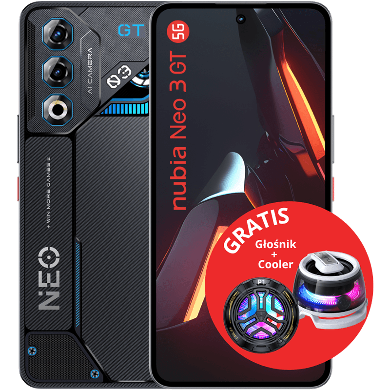 Nubia Neo 3 GT 5G 12/256GB Czarny