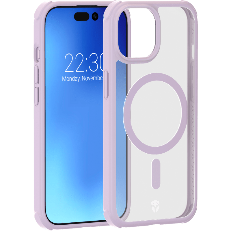 Etui silikonowe z MagSafe Force Case iPhone 15 BB Różowy