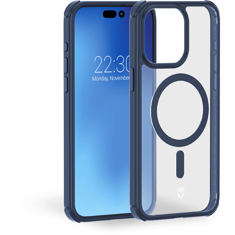 Etui silikonowe z MagSafe Force Case iPhone 15 PRO MAX BB Granatowy
