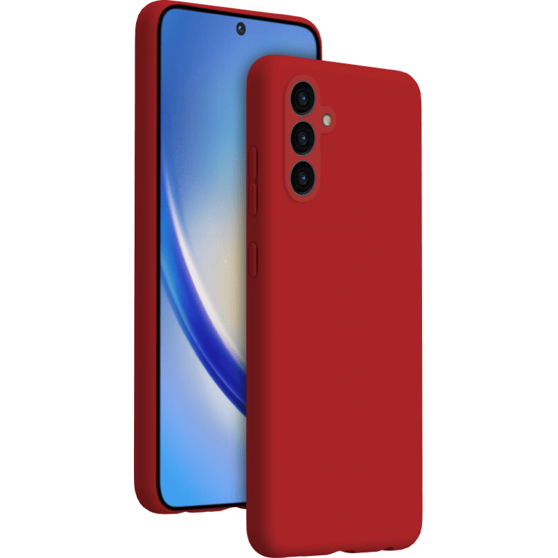 Etui soft touch Bigben Samsung Galaxy A35 BB Czerwony