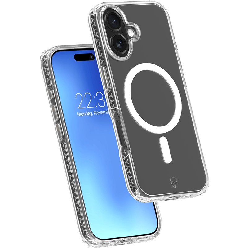 Etui Force Case XTREM MagSafe z dożywotnią gwarancją iPhone 17 BB Transparentny