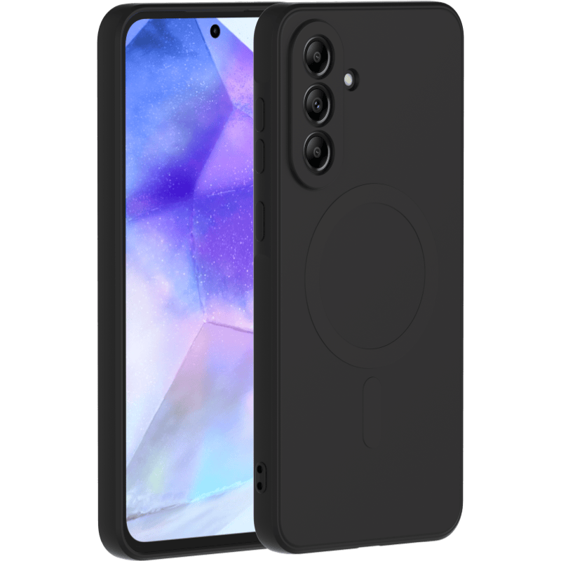 Etui silikonowe kompatybilne z Magnet Samsung Galaxy A56 BB Czarny