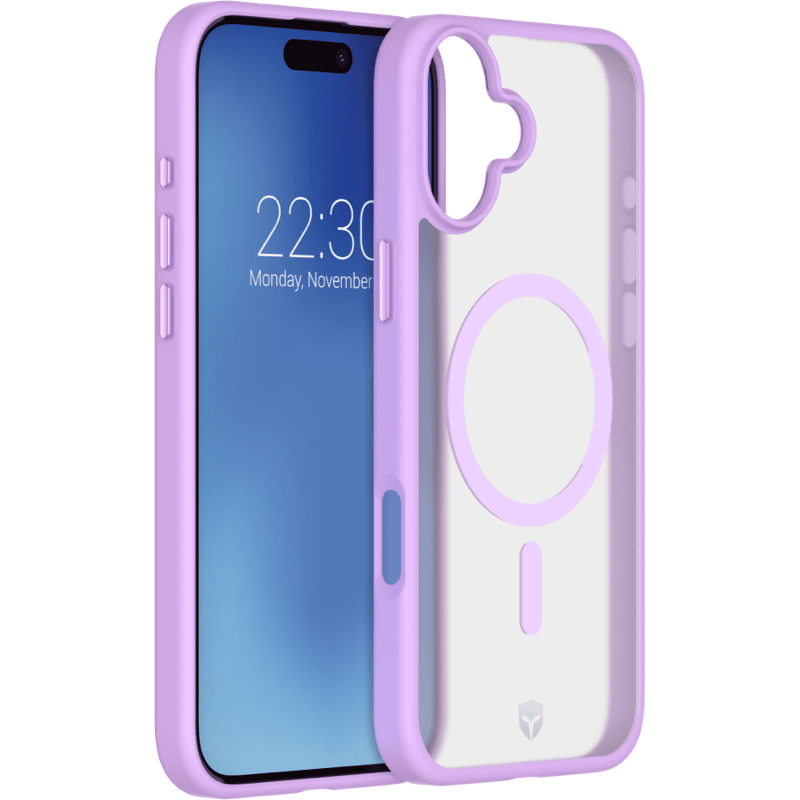 Etui Force Case z MagSafe z dożywotnią gwarancją z ramką iPhone 16 PLUS BB Fioletowy