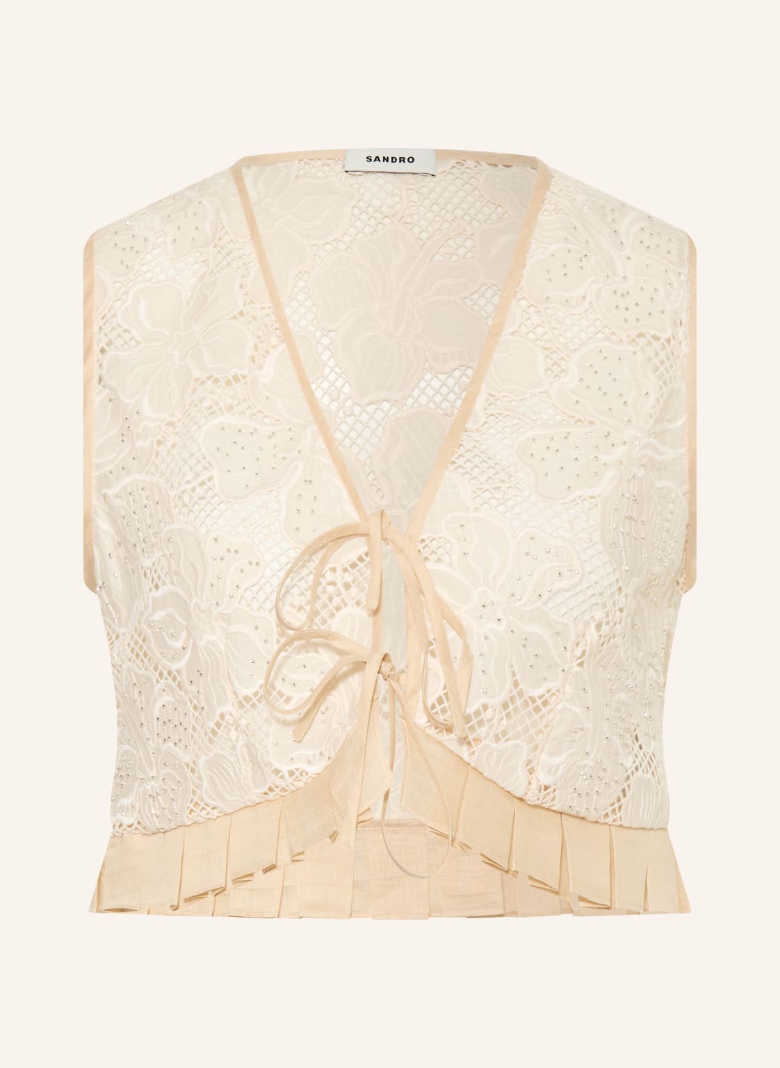 Sandro Bluzka beige