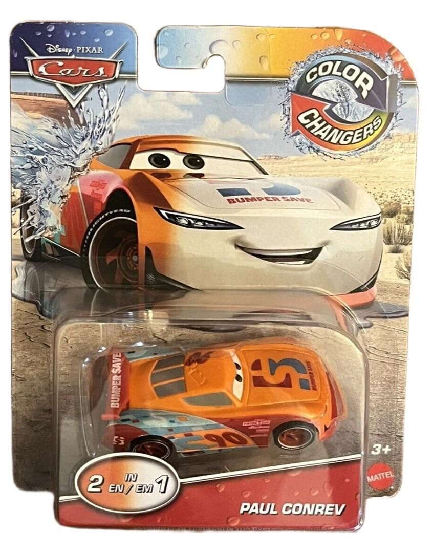 Mattel Cars Auta Auto zmieniające kolor - model lub pojazd