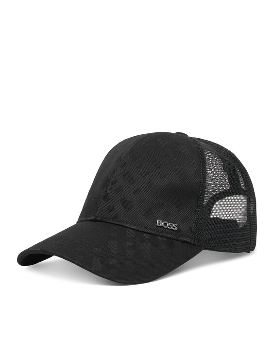 BOSS Czapka z daszkiem Zed 50560346 Czarny