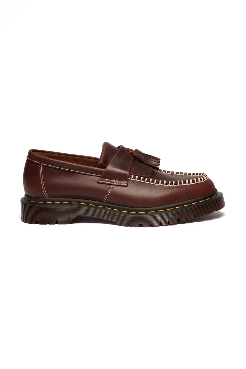 Damskie Dr. Martens Adrian Ben Tassel Loafer mokasyny skórzane