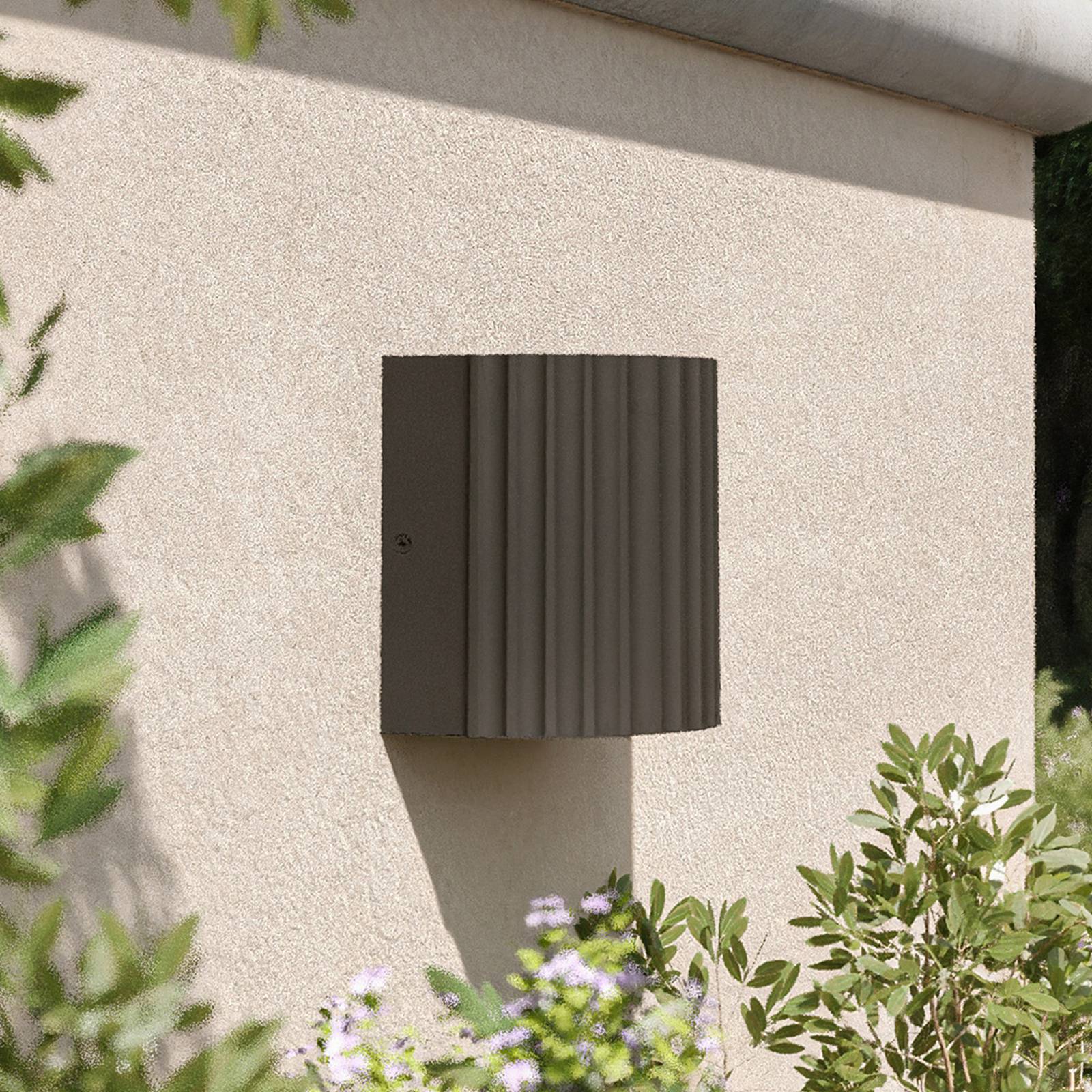 Philips Kinkiet zewnętrzny Zyra, aluminiowy / szary / cynkowy, aluminium