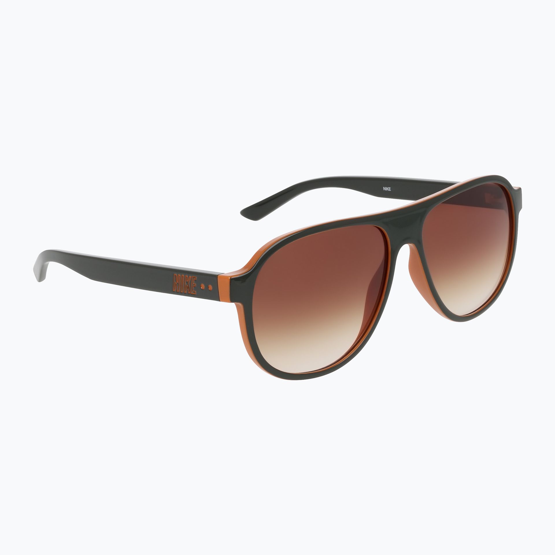 Okulary przeciwsłoneczne Nike Vintage Icon sequoia/brown gradient WYSYŁKA W 24H 30 DNI NA ZWROT