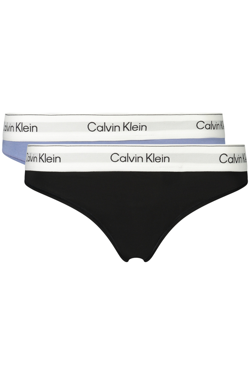 Stringi damskie Calvin Klein niebieskie