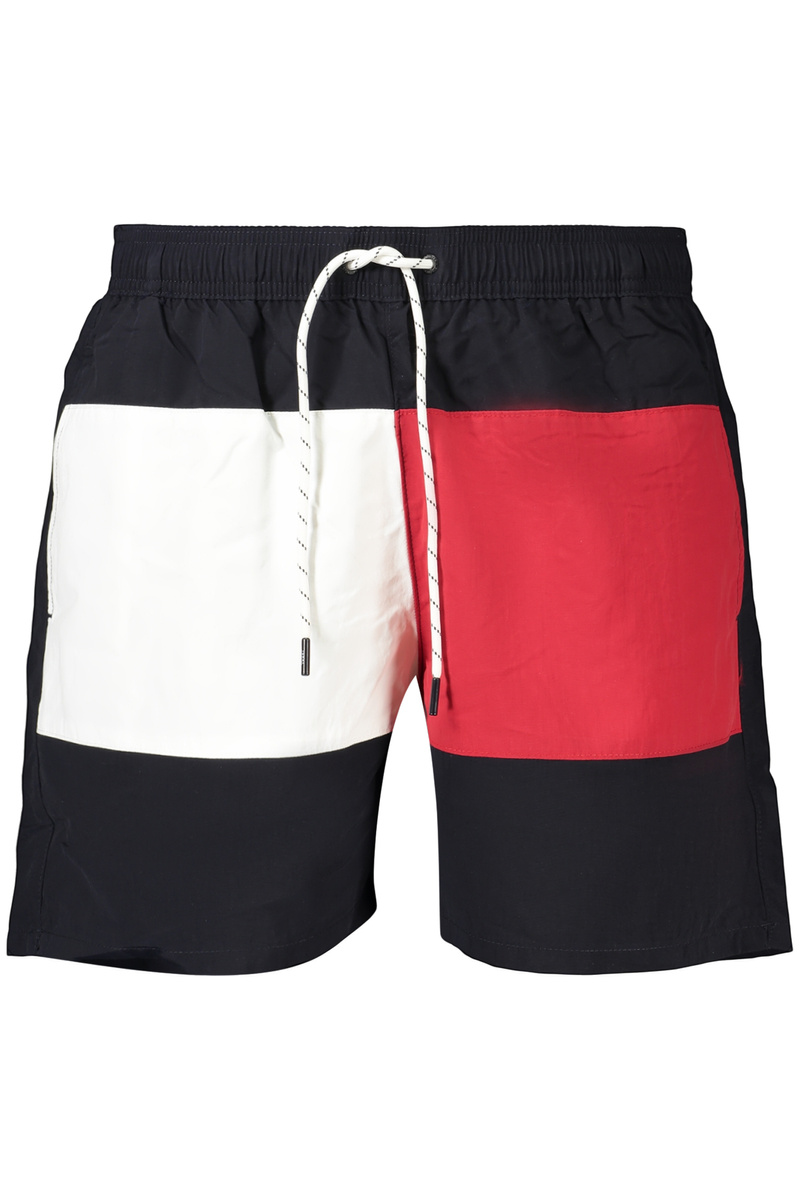 TOMMY HILFIGER MĘSKI KOSTIUM KĄPIELOWY Z NIEBIESKIM DOŁEM