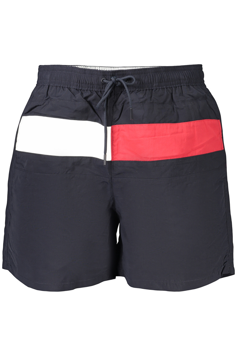TOMMY HILFIGER MĘSKI KOSTIUM KĄPIELOWY Z NIEBIESKIM DOŁEM