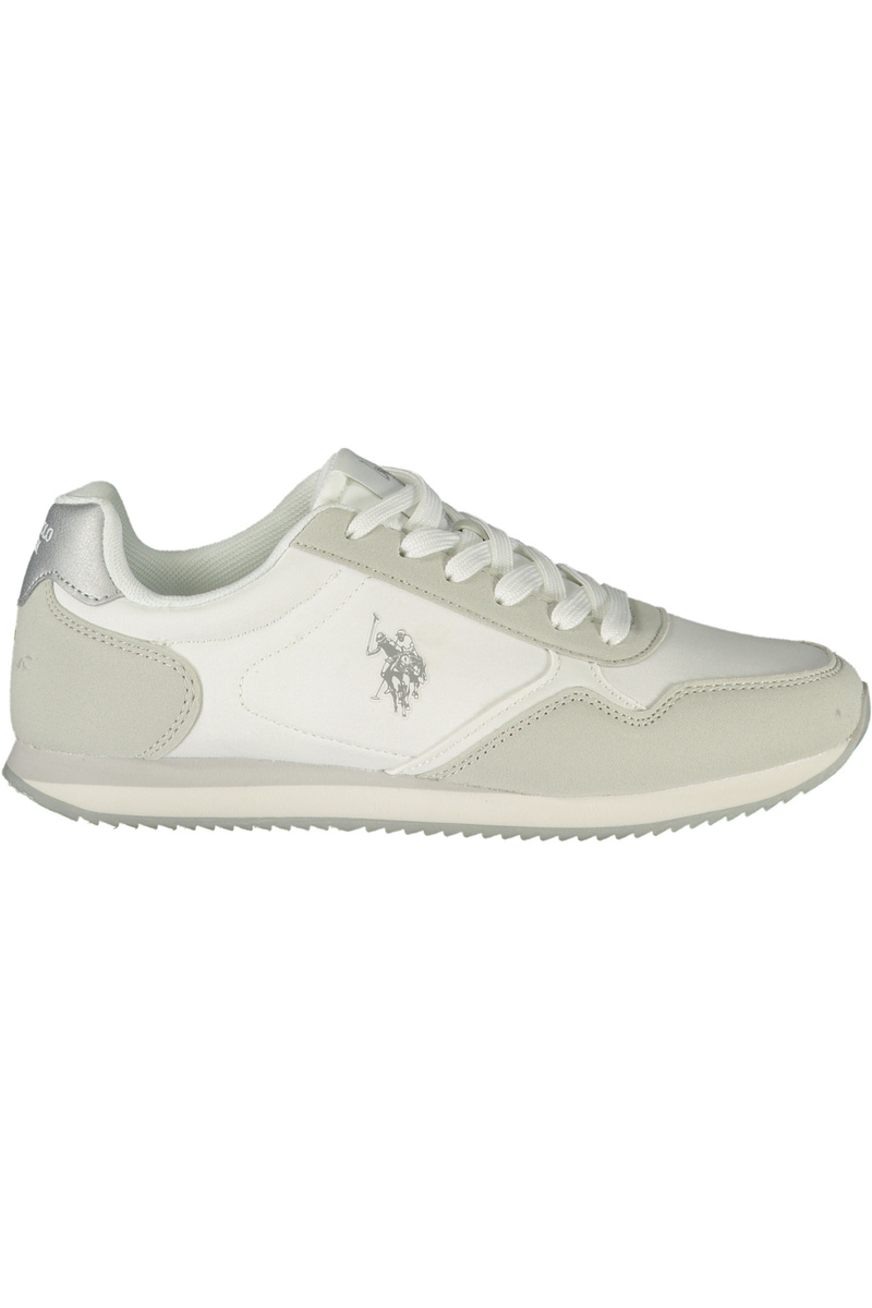US POLO ASSN. OBUWIE SPORTOWE DAMSKIE BIAŁE