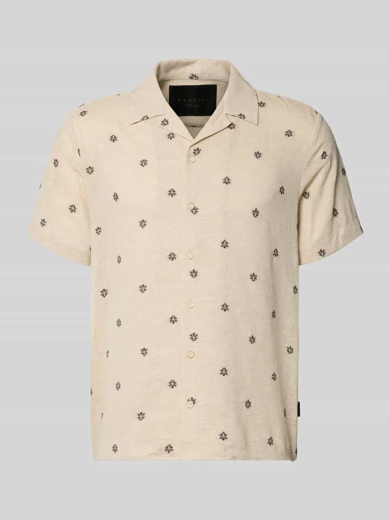 Koszula casual z kołnierzem rewersowym, krój regular fit