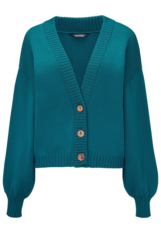 Kardigan Wool Me Tender Morski 100% Wełna Merino