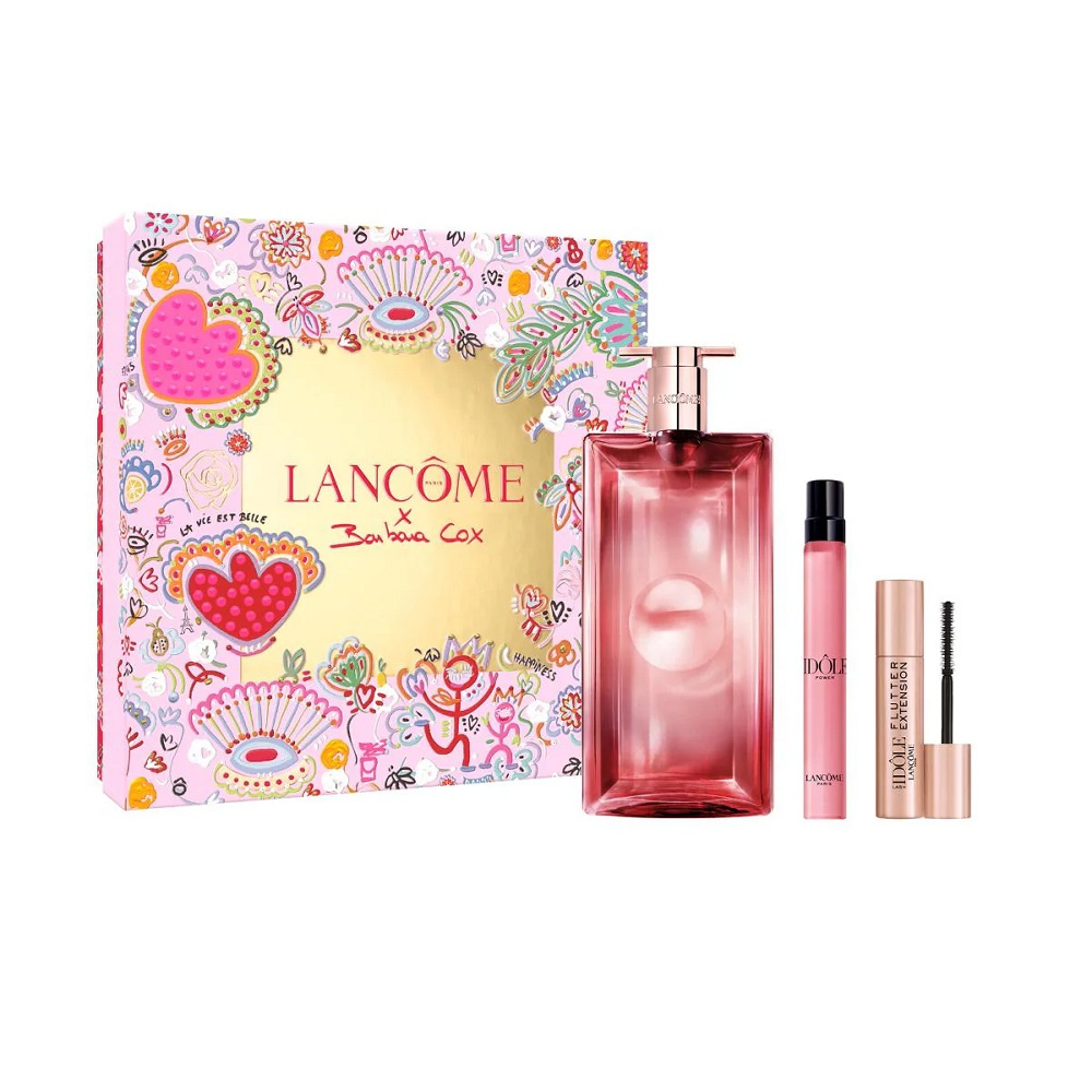 Lancome Idole Power zestaw woda perfumowana spray 50ml + woda perfumowana spray 10ml + tusz do rzęs 2ml