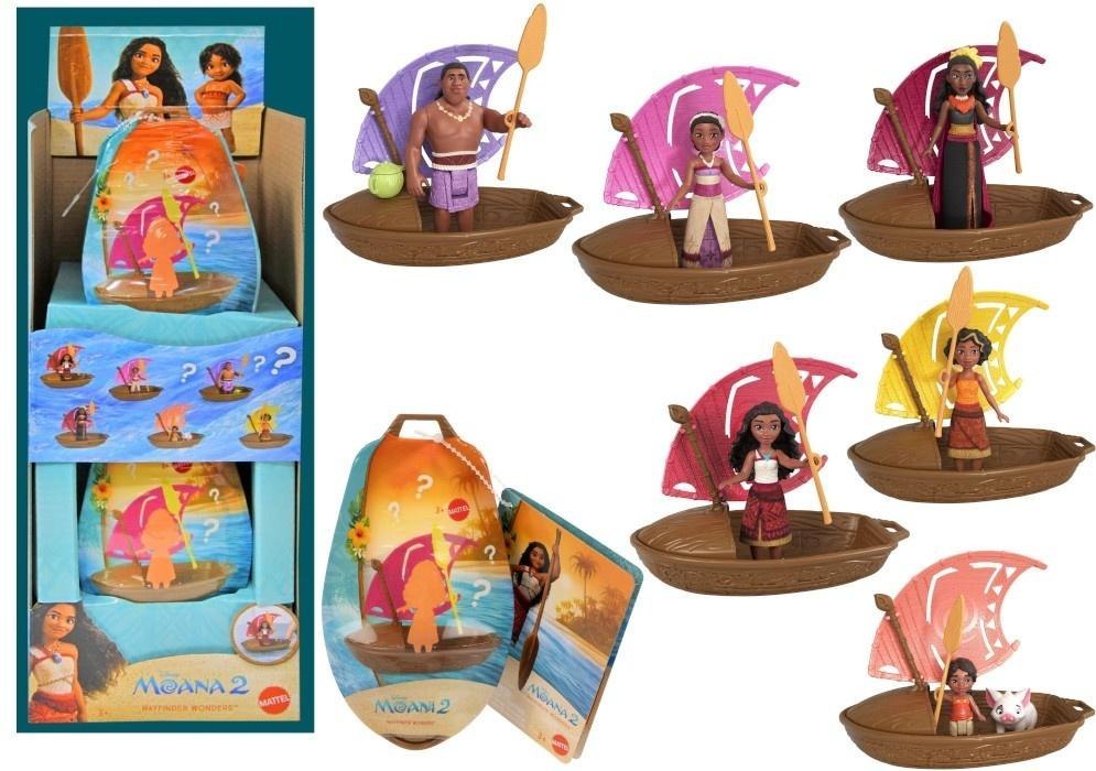 Figurka Disney Vaiana łódka niespodzianka mix